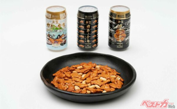 日産の「新型カキノタネ」。カキノタネの車名を当てるだけで1時間は間が持つ