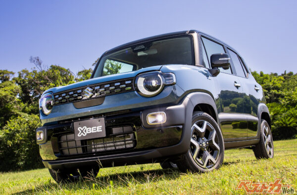 「コスパ部門」3位のクロスビー。約233万円（2WD）の上級グレードにはオートホールド機能なども搭載。うん、コスパいいね！