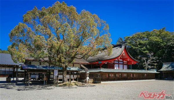 福岡県宗像市にある宗像大社辺津宮（WAWA@Adobestock）