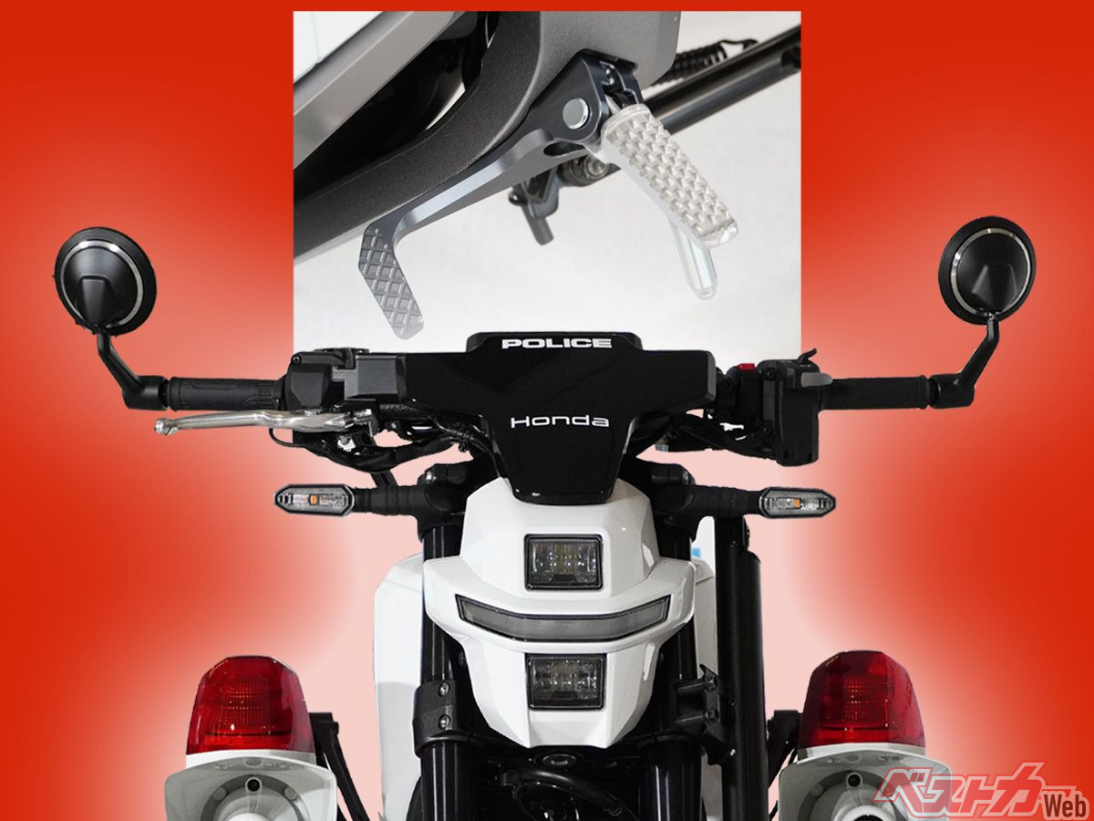 ナゾのシフトペダルが付いてるゾ？！ ホンダの電動スポーツ「WN7」の