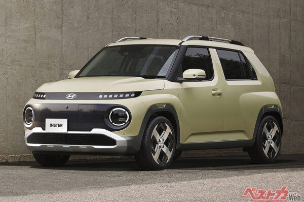 ヒョンデ インスター（価格帯：284万9000～372万9000円）