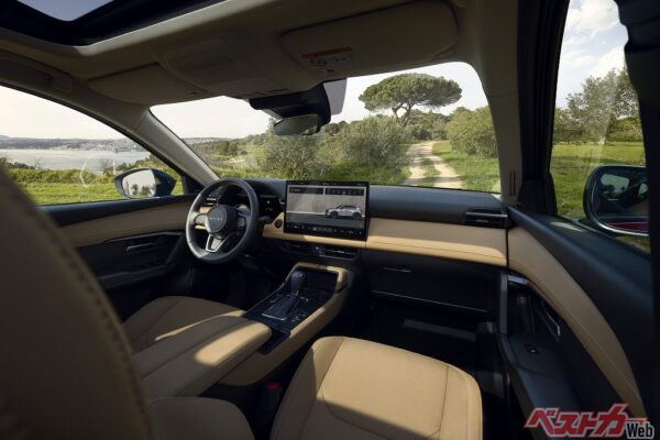 上級SUVのCX-60の流れを感じさせる新型CX-5のインテリア