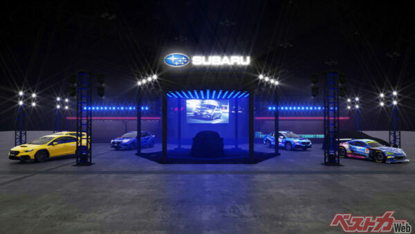 東京オートサロン2026のスバル/STIブース