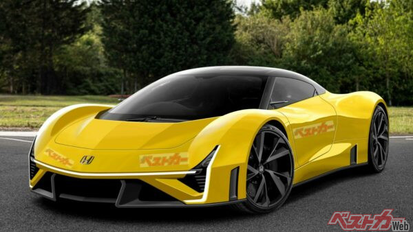 NSXの特徴ともいえる低いフォルムでシステム最高出力は1000馬力オーバーになる!?