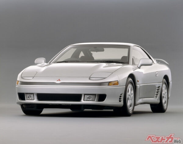 1990年に登場した三菱 GTO。N1耐久への出場は1991年から。PUMA GTOは94年から登場。93年のマイナーチェンジでヘッドライトは4灯固定式に