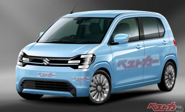 現行型アルトも軽量化技術を活かして680～760kgとしているが、新型はさらに100kgの軽量化を目指す