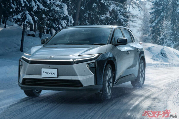 トヨタ bZ4X（2025年10月登場　価格：480万～600万円）