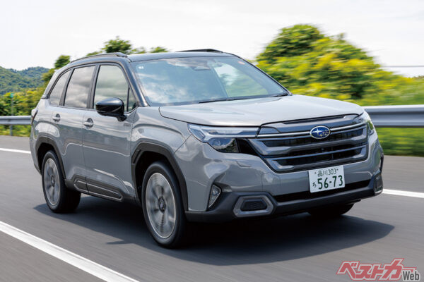 スバル フォレスター（2025年4月登場　価格：404万8000～459万8000円）