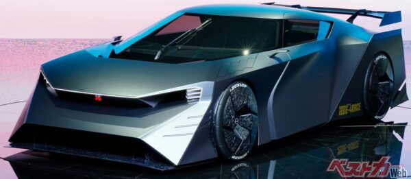 ジャパンモビリティショー2023で初公開された「ニッサン ハイパーフォース」。BEVのコンセプトカーとして登場していたが、次世代のGT-Rとのつながりはあるのか!?