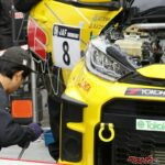 校庭をラリーカーが爆走!?　KYBさんのスゴ技に拍手喝采!!　岐阜県立岐南工業高校の文化祭がかなりおもろい!!　