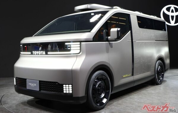 「ジャパンモビリティショー2025」で注目を集めたハイエースコンセプト