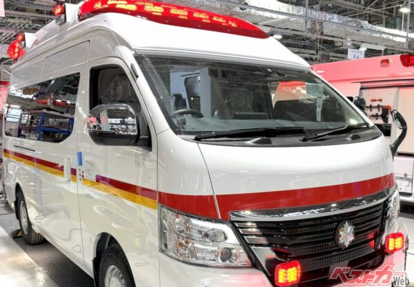 救急車のオプションは数知れず？　日産魂を背負った匠が作る高規格救急車”パラメディック!!　あなたは「オートワークス京都」を知ってるか？