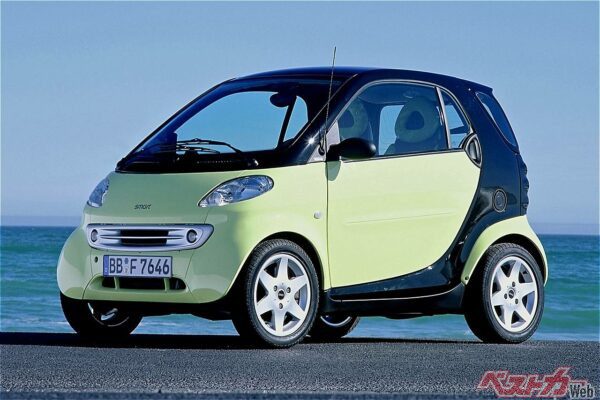 日本でも結構見た「スマート フォーツー」。スマートといえばこれだったが……