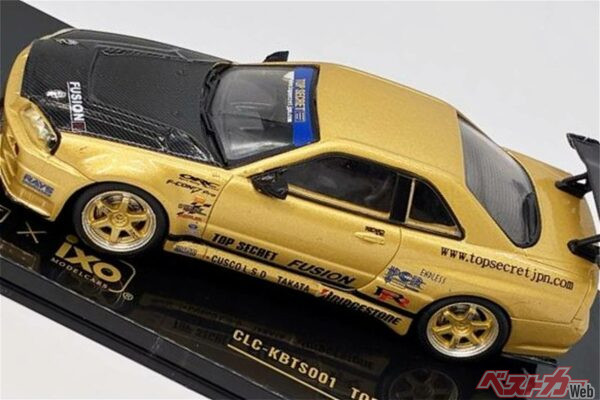 激戦必至!! トップシークレットのR34ミニカーを東京オートサロン会場で限定販売だと!!!