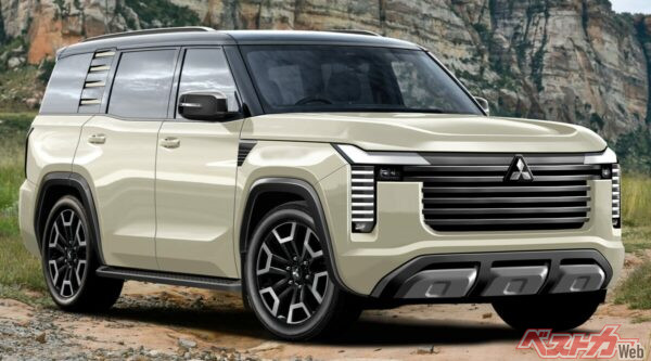 CMの最後の映像、そして編集部が入手した情報を元に再現するとこんな感じ!! かなりスクエアな印象に