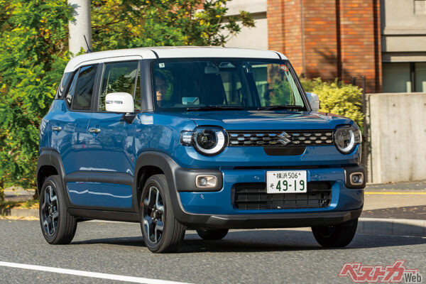 2025年10月にビッグマイナーチェンジを受けたスズキ クロスビー