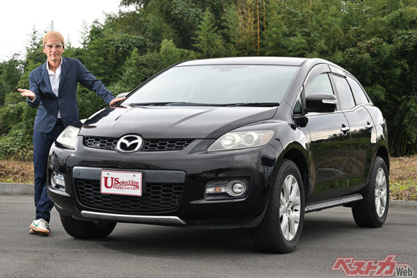 マツダ CX-7（2006〜2012年／日本）中古相場：30万～70万円。こんな塊デザインいままでなかったかも？