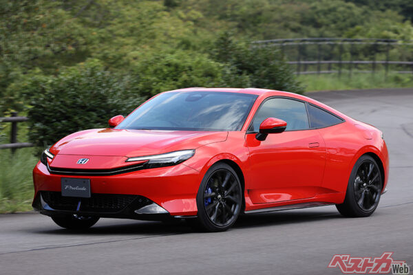 2025年に最も話題になった新型車の一台であるプレリュード。ハイブリッド全盛時代に一石を投じた