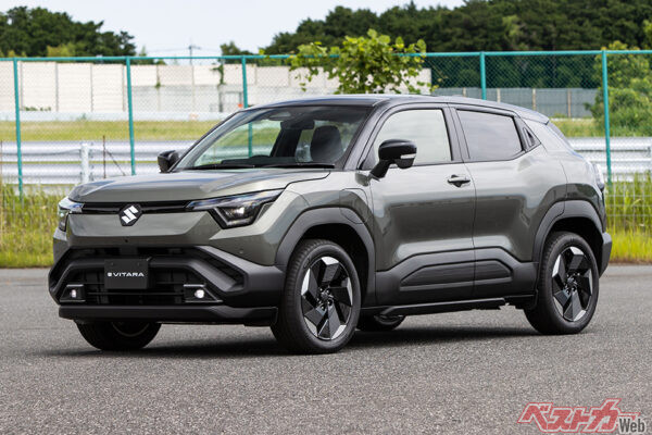スズキ初のBEV、eビターラの販売を開始。苦しい時に強さを発揮するのがスズキのしたたかなところ