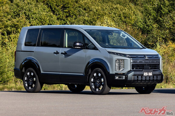 三菱の最多販売車種は発売から18年が経過した三菱 デリカD:5。長寿は素晴らしいが新車種にも期待したいところ