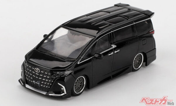 なんだかんだカスタムミニバンのミニカーは珍しい？