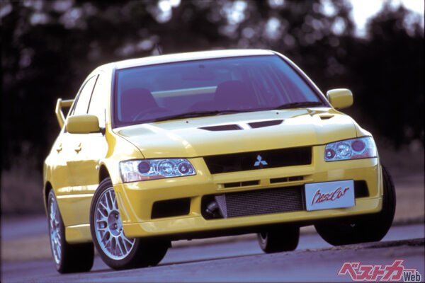 中谷氏が開発に関わった三菱 ランサーエボリューションVII