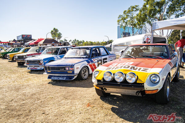 念のために改めて申し上げておくが、これはアメリカのイベント。日本で見ても驚くほどの旧車の群れだ