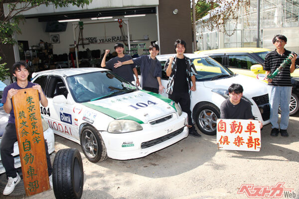 総部員数7人!?　全員が一丸となって戦う東京農業大学自動車部に突撃!!