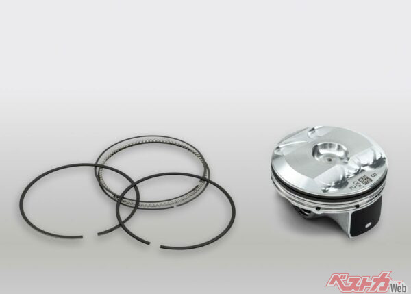 メーカー純正の競技で使えるピストンとピストンリングってすごい