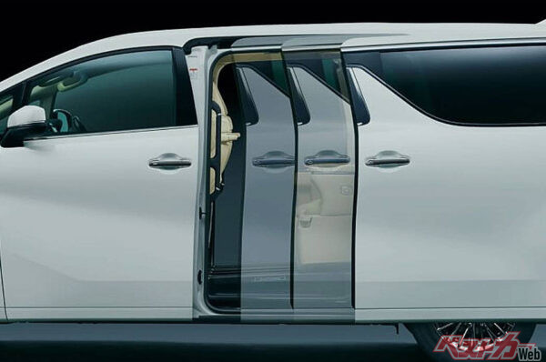 アル／ヴェルのスライドドア開閉速度アップ。こうした機能更新がもっと身近になる