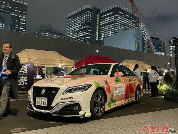 こちらはいちごクラウンの2代目。イベントでも大活躍したらしい