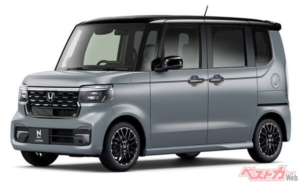 ホンダ N-BOXカスタムターボコーデ（4WD）。オプション次第では300万円を超える