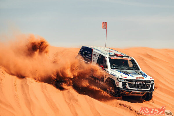 三浦 昴とジャン・ミッシェル・ポラトが乗る501号車。三浦選手は今回のダカールラリー2026を最後に、W2RCへ挑戦