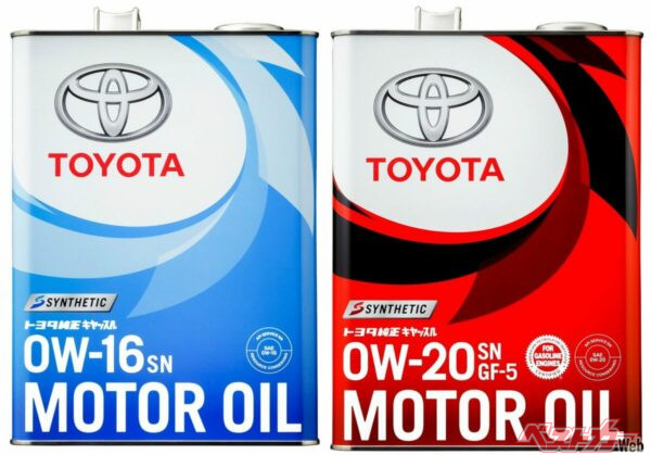 ハイブリッド車やアイドリング機構装着車に推奨されているトヨタ純正キャッスルモーターオイル。常温流動性能が向上したことでエンジン内部の動きがスムーズになり、エンジンの始動を繰り返すハイブリッド車やアイドリングストップ機能搭載車の燃費性能向上にも貢献