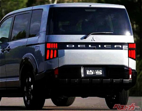 こちらはデリカD:5用ジュエルLEDテールランプウルトラ。かっこええ！