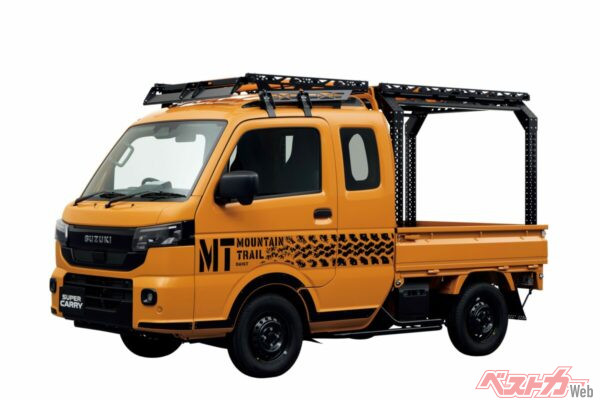 HARD CARGO製品をフルで装着したスーパーキャリイ特別仕様車の Xリミテッド