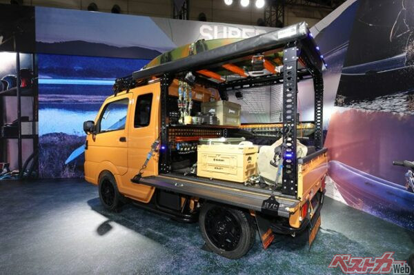 東京オートサロンで展示された姿が話題となったスーパーキャリイ