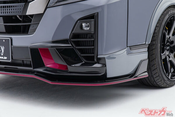 扱いの部分があるABSで作ることにこだわった模様