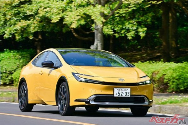 現行プリウスは環境性能割がかからないことをホームページ上でも掲げている（2026年1月現在）