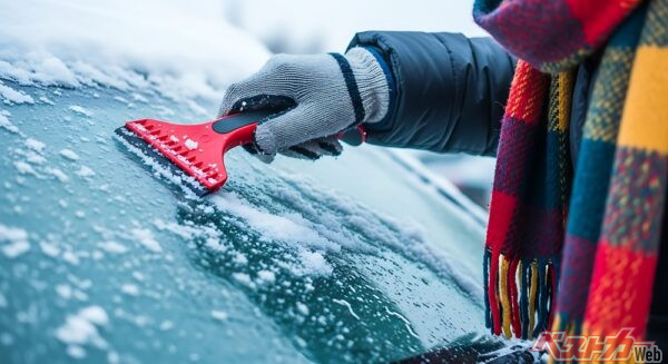 カチコチに凍ったフロントガラスを溶かすには？　都会住みのみなさまに注意喚起!!　山形出身の中年おやじお薦めの解決策