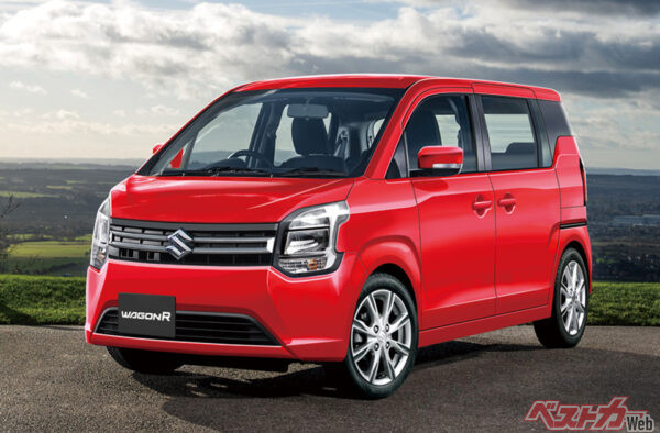 2026年秋デビューの新型スズキ ワゴンR。デザインでは大きなヘッドライトが特徴（ベストカー編集部作成の予想CG）