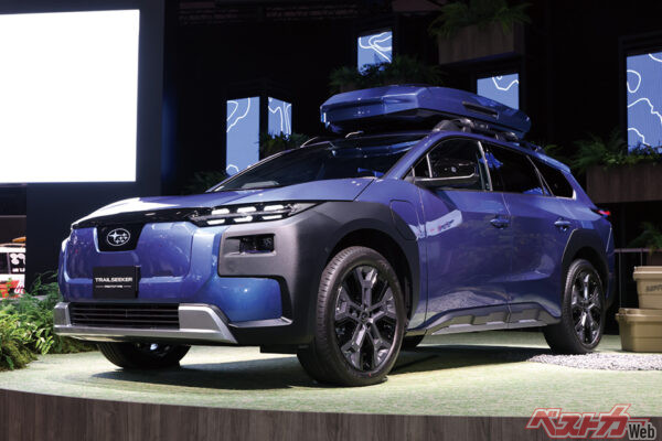 2026年春デビューのスバル トレイルシーカー。ジャパンモビリティショー2025ではワゴン的なデザインが大好評
