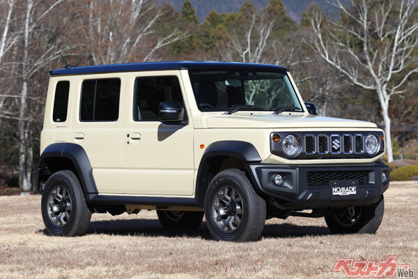 ジムニーノマドの登場がジムニーシリーズ全体の販売数を伸ばした