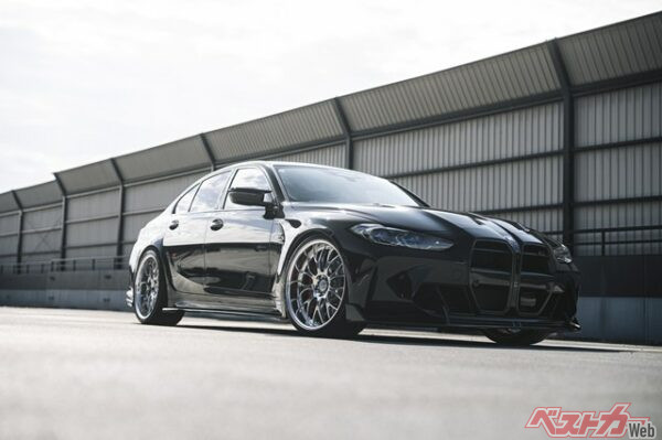 グノーシスRXMを履いたBMW M3