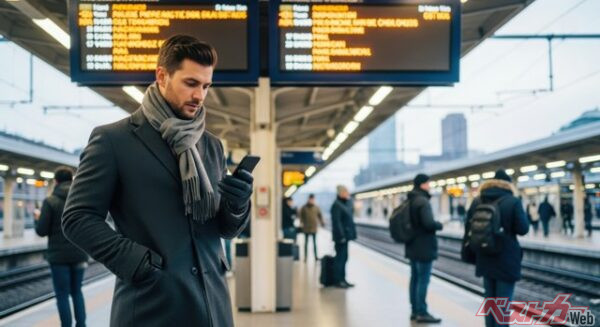 遅延や運休などあるが、自分が事故などを引き起こすよりは、少し不便でも電車やバスなどを利用したほうがいいだろう。また、そもそも家から出ないという選択肢も時には必要だ（Ophelia@Adobestock）