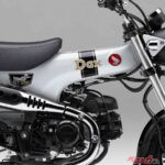 【新車】2026年新型「ダックス125」はパールホワイトに！ 新色追加で2/20発売 価格は4万4000円アップ