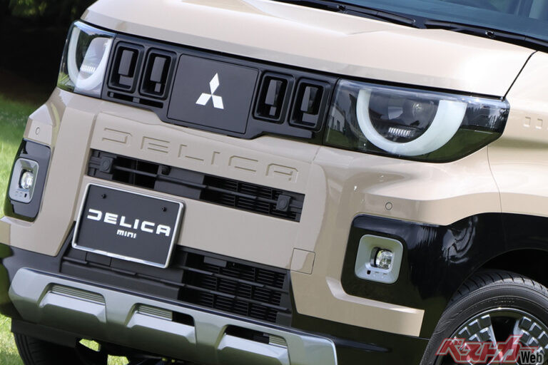 似合うかわいいクルマは家族にもやさしい!!　イケオジにこそ乗ってほしい三菱 デリカミニ