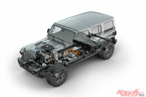 もちろんPHEVとて万能ではない。バッテリーを積む構造上で生じるデメリットや最新の国産PHEV車と比べれば遜色が目立ってしまう部分も