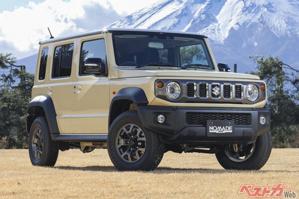 2026年1月末に受注が再開されたスズキ ジムニーノマド