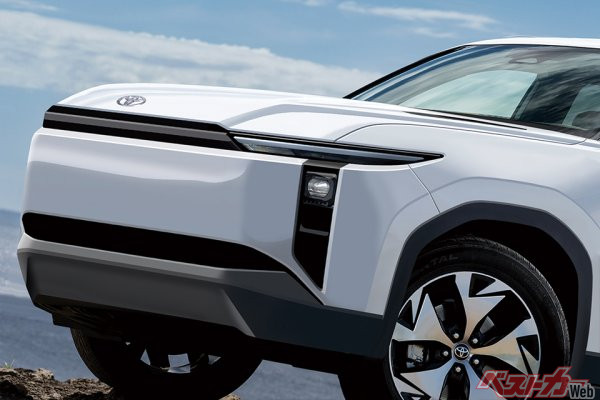 北米トヨタが謎の3列シート車を予告!! これは噂の3列電動SUV「bZ5X」か!?